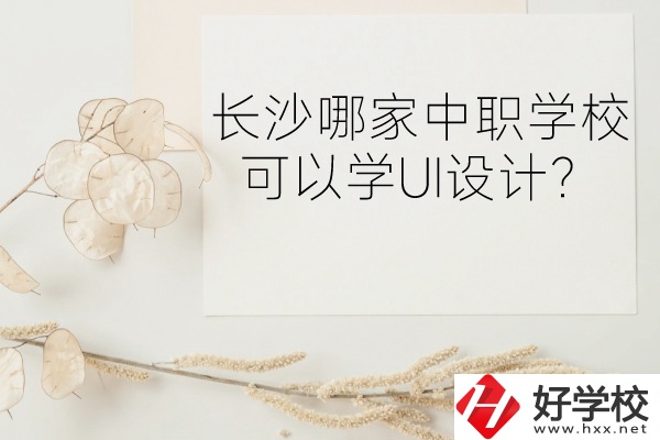 長(zhǎng)沙哪家中職學(xué)?？梢詫W(xué)UI設(shè)計(jì)？