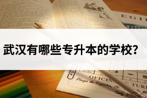 武漢有哪些專升本的學(xué)校？