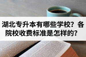 湖北專(zhuān)升本有哪些學(xué)校？各院校收費(fèi)標(biāo)準(zhǔn)是怎樣的？