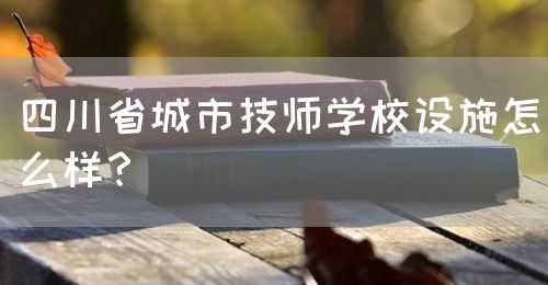 四川省城市技師學(xué)校設(shè)施怎么樣？(圖1)