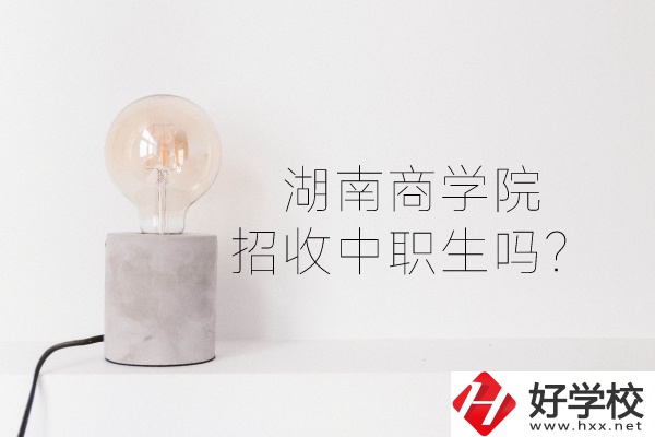 湖南商學(xué)院招收中職生嗎？