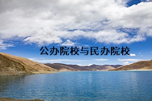 公辦院校與民辦院校