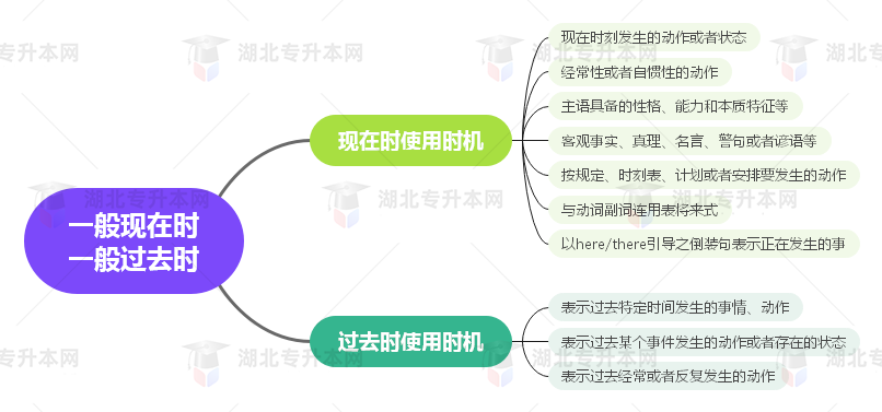 普通專升本英語要掌握多少種語法？25張思維導(dǎo)圖教會(huì)你！